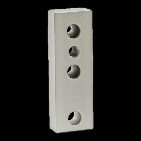 80/20 Level Anchor Base Plate, 4 Hole M12 Tap 40-2175