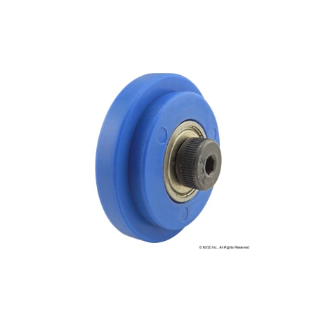 80/20 Deluxe Roller Wheel 40 S 40-2280