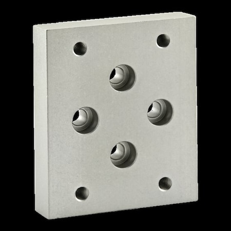 80/20 Flange Mount Caster Base Plate 40 S 40-2426