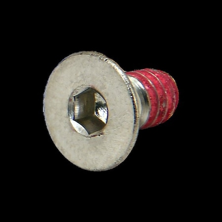 80/20 #10-24 Socket Head Cap Screw, Flat, Plain Stainless Steel, 3/8 in Length 40-3650
