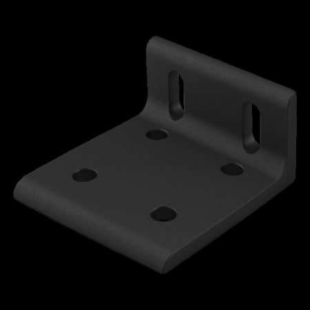 80/20 Slotted 6 Hole Inside Corner Bracket 40S 40-4285-BLACK