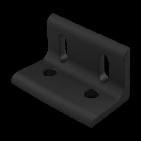 80/20 Slotted 4 Hole Inside Corner Bracket 40S 40-4290-BLACK
