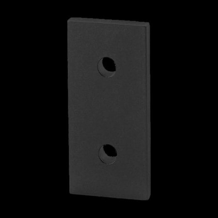 80/20 Black 40 S 2 Hole Joining Strip 40-4307-BLACK