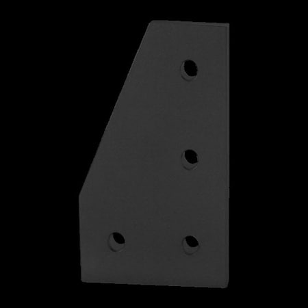 80/20 JoiningPlate, Aluminum, Black, 120mm, 6mm 40-4350-BLACK