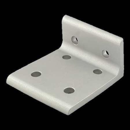 80/20 InsideCornerBracket, Alum, Slvr, 40mm, 80mm 40-4375