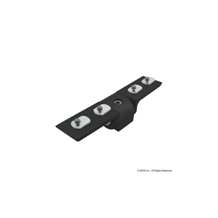 80/20 Black 40 S Rt Angle 90 Deg Living Hinge 40-4432-BLACK