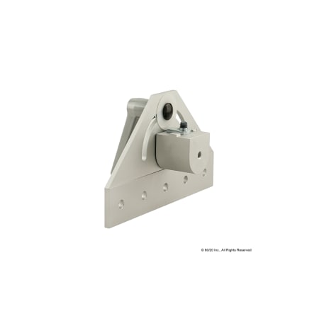 80/20 Pivot Assy 180 Deg W/L-Handle 40 S 40-4451