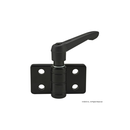 80/20 Combo Hng W/Ratchet Clamp Handle 40S 40-4488