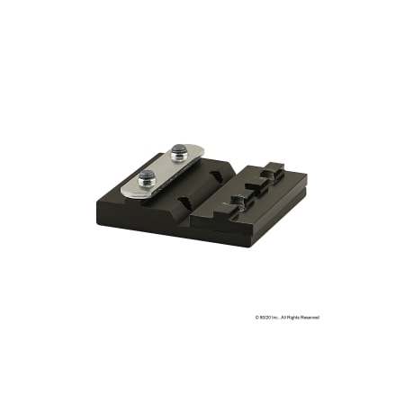 80/20 Black 40 S Single Side Short Unibearing 40-6860-BLACK