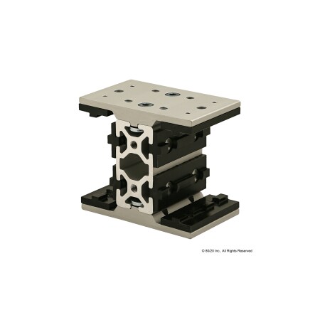 80/20 Shrt Dbl Unibear Asy 40S On 40-4080X75mm 40-6877