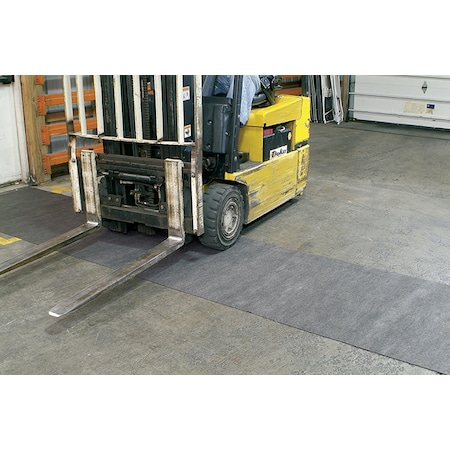 Wyk Sorbent Rug, Universal, 36 in x 300 ft, Gray 410