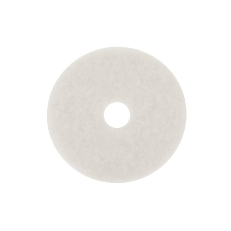 3M Super Polish Pad, White, 27", PK5 4100
