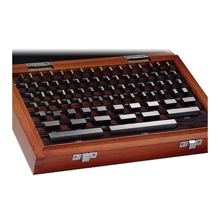 Hhip 81 Piece Rectangular Steel Grade B Gage Block Set 4101-0022