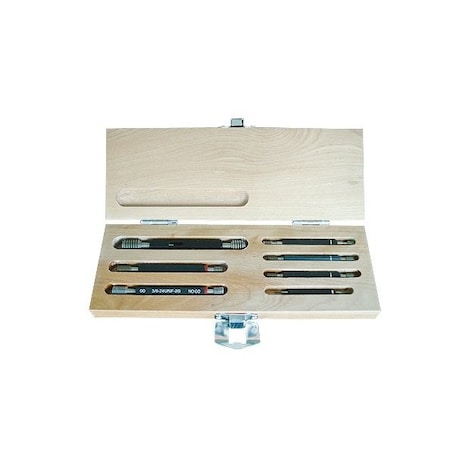 Hhip 7 Piece 2B Thread Plug Gage Go-Nogo Set With Handle 4101-0260