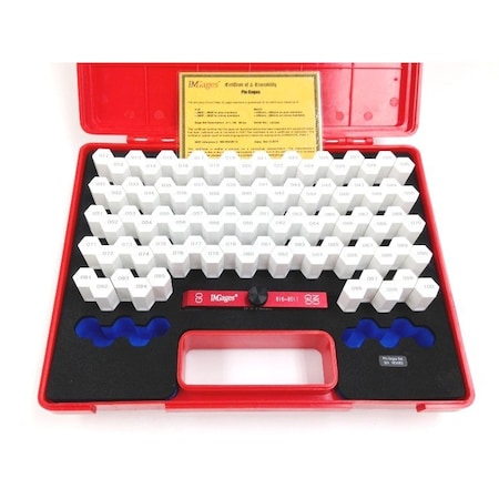 Hhip 90 Piece .011-.100" Minus Class ZZ Pin Gage Set With Handle 4103-3001