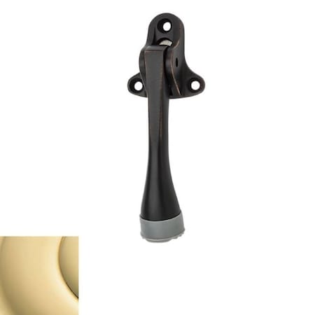 Baldwin Estate Unlacquered Brass Door Stop 4105.031