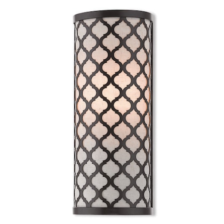 Livex Lighting Arabesque 1 Light English Bronze ADA Wall Sconce 41114-92