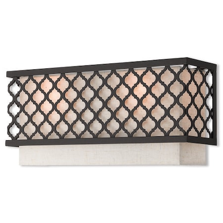 Livex Lighting Arabesque 2 Light English Bronze ADA Wall Sconce 41119-92