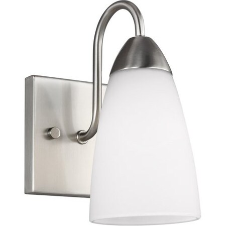 Sea Gull One Light Wall/Bath, Sconce, Brushed Nic, Number of Lights: 1 4120201EN3-962