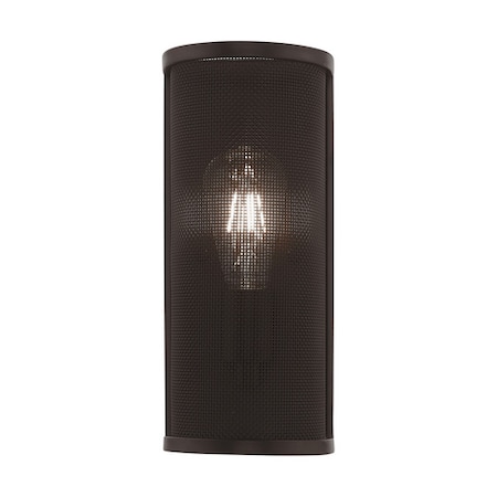 Livex Lighting Braddock 1 Light Bronze ADA Wall Sconce 41209-07