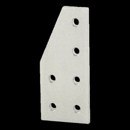 80/20 JoiningPlate, Aluminum, Silver, 4in, 13/64in 4120