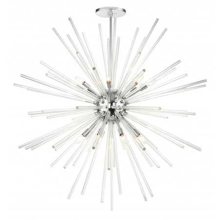 Livex Lighting Polished Chrome Foyer Pendant Chandelier 41260-05