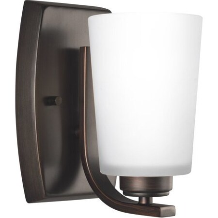 Sea Gull One Light Wall/Bath Sconce, Burnt Sienn, Collection: Franport 4128901EN3-710