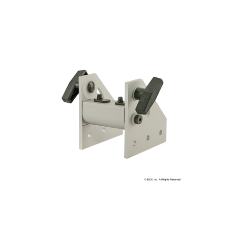 80/20 Dbl Pivot Bracket W/T-Handles 2" 10 S 4131