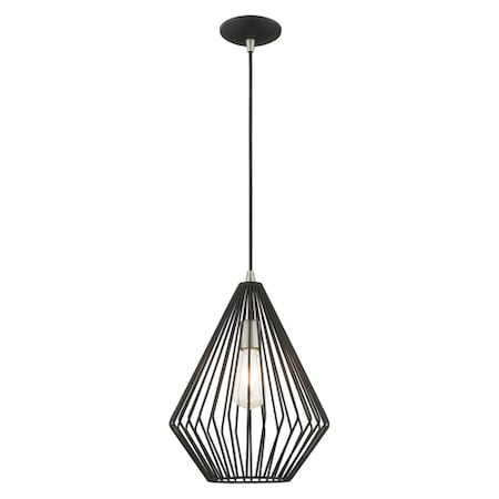Livex Lighting Geometric Shade Mini Pendants 1 Light Bl 41325-04