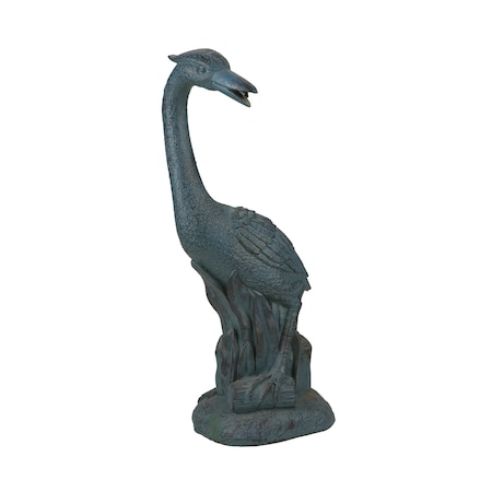Pond Boss Heron Fountain Spitter, Green 41328