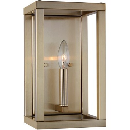 Sea Gull One Light Wall/Bath Sconce, Satin Bronz, Width: 7" 4134501-848