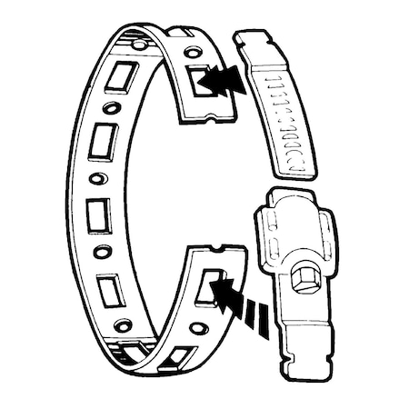 Precision Brand Create-A-Clamp Set with 20 Fasteners 41500