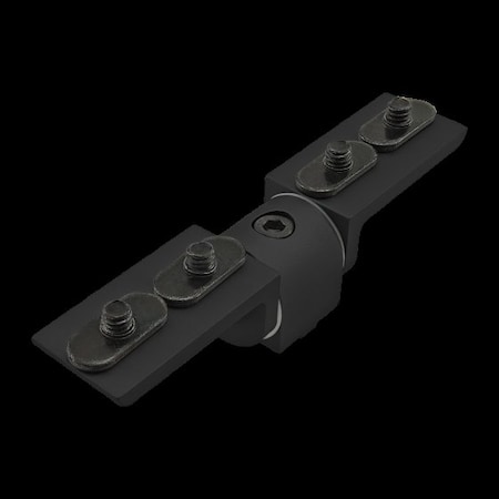 80/20 Living Hinge, 0 Deg, W/Crnr Brkt 10S 4168-BLACK