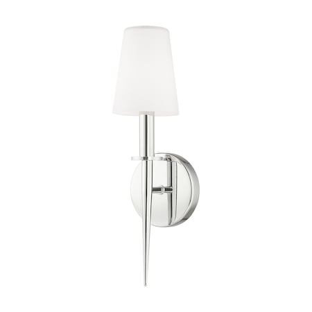 Livex Lighting Witten 1 Light Polished Chrome ADA Wall Sconce 41692-05