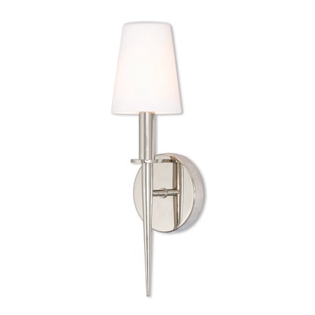 Livex Lighting Witten 1 Light Polished Nickel ADA Wall 41692-35