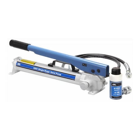 Otc Ram/Pump Set, 10 tons 4169