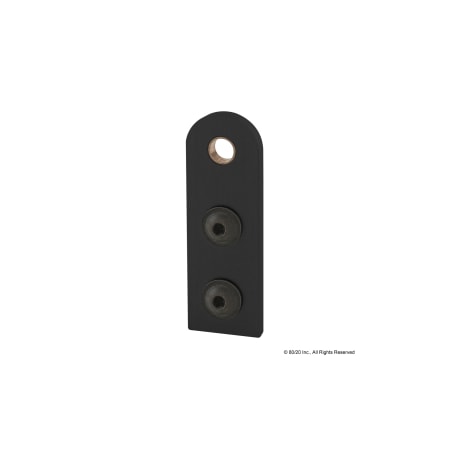 80/20 Black Arm For 1010 Living Hinge 4185-BLACK