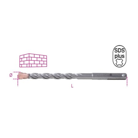 Beta 10.00mm HSS TiN Jobber Length Drill Bit 004190050