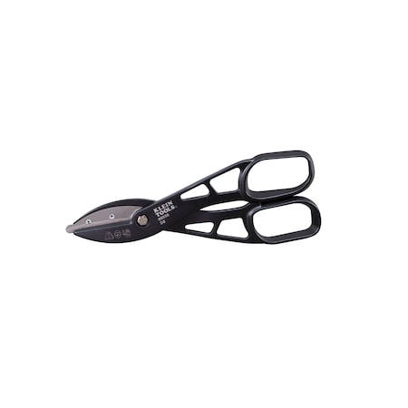 Klein Tools Tin Snips, Straight, Left, Right, 12", Steel 89556