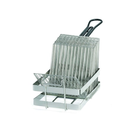 Tablecraft Tostada Fry Basket, 19.5", Chrm Pltd 41