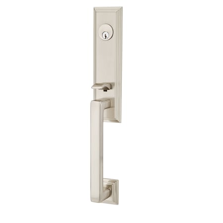 Emtek Satin Nickel Handleset, 4201HLOUS15LH 4201HLOUS15LH