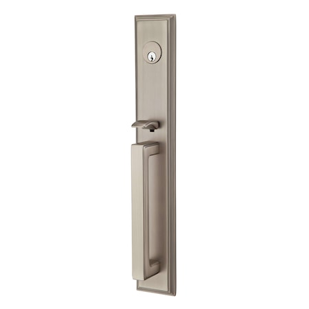 Emtek Antique Nickel Handleset, 4202EUS15A 4202EUS15A