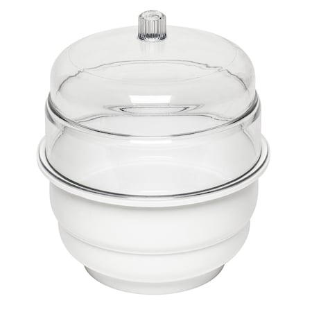 Bel-Art Bel-Art "Space Saver" Polycarbonate/Polypropylene Desiccator:0.31cu ft F42032-0000