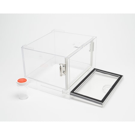 Bel-Art Bel-Art Dry-Keeper Small, Stacking PS Desiccator Cabinet: 0.14 cu. ft. H42053-0000