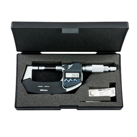 Mitutoyo Micrometer, Blade Type B, 0-25mm, 0.001mm 422-260-32