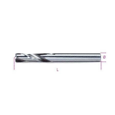 Beta Special End Mill for Welding, 6mm 004230006