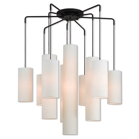 Livex Lighting Strathmore 15 Light Bronze Foyer Chandelier 42657-07