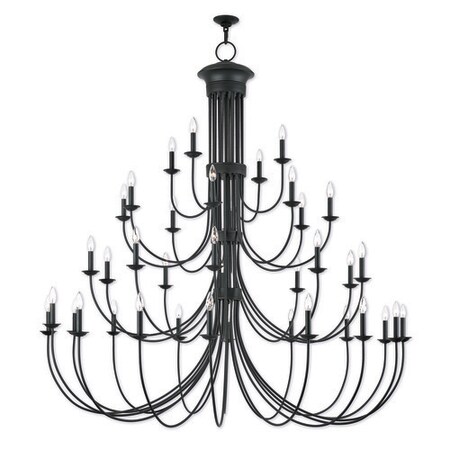 Livex Lighting Estate 38 Light Bronze Grand Foyer Chand 42689-07
