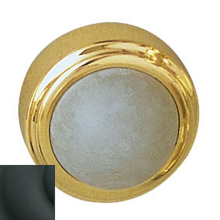 Baldwin Estate Satin Black Door Stop 4273.190