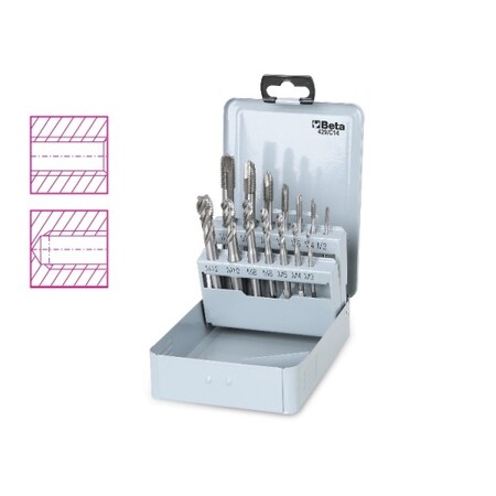 Beta Machine Tap Set, 14 pcs. 004290201